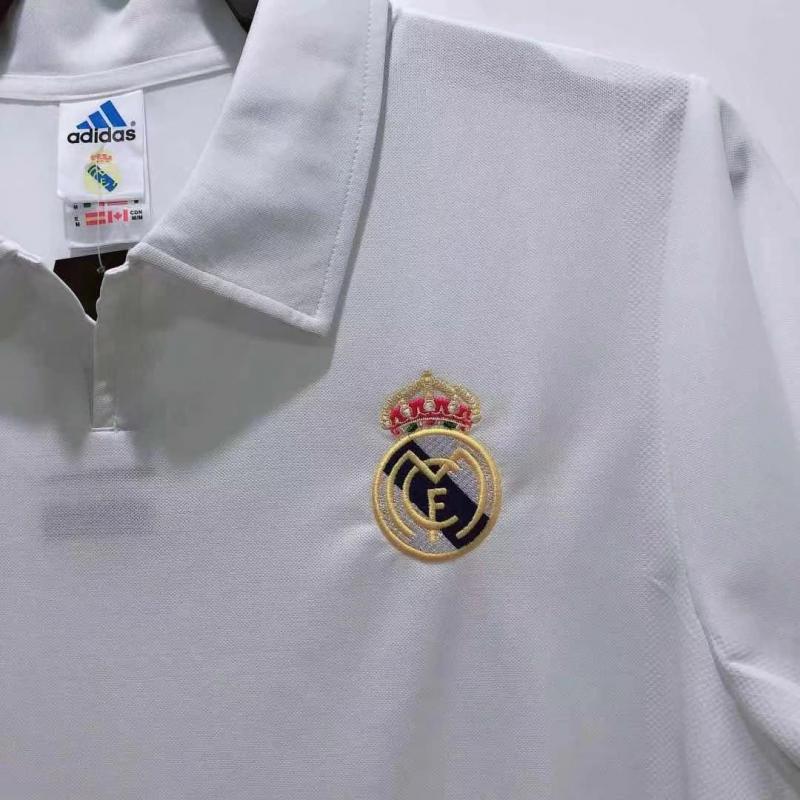 2002/2003 Retro Real Madrid Home Football Jersey Champions League Edition 1:1 Thai Quality