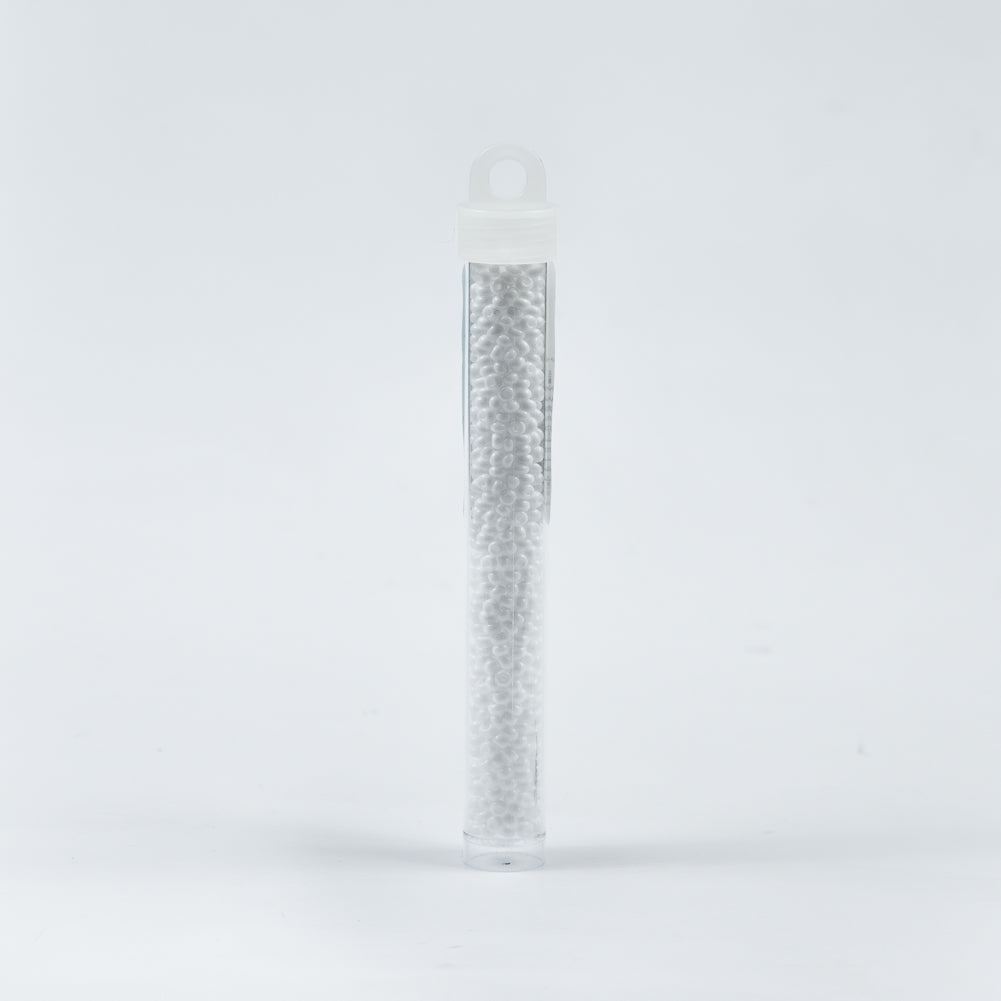 White Opaque Czech Seed Beads - Size 8 - Joann Fabrics