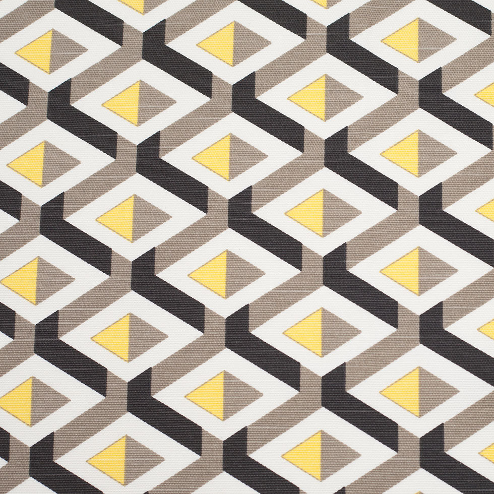 Spanish Yellow Geometric Woven - Joann Fabrics