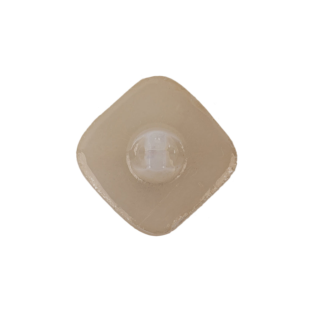 Vintage Pearl Finished Shank Back Square Glass Button with Rhinestone - 36L/23mm - Joann Fabrics