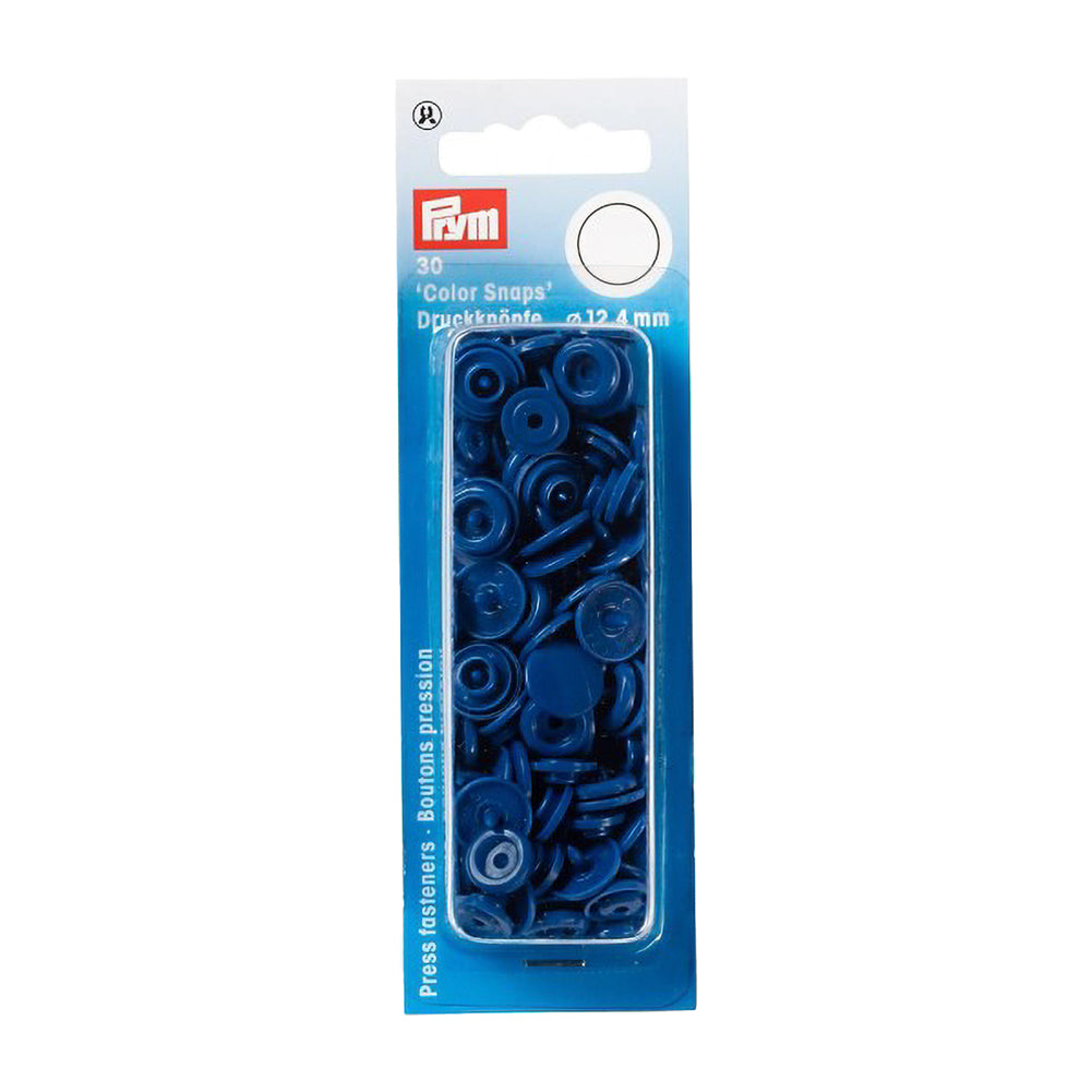Prym Color Snaps - Blue 12.4mm - 30pc - Joann Fabrics