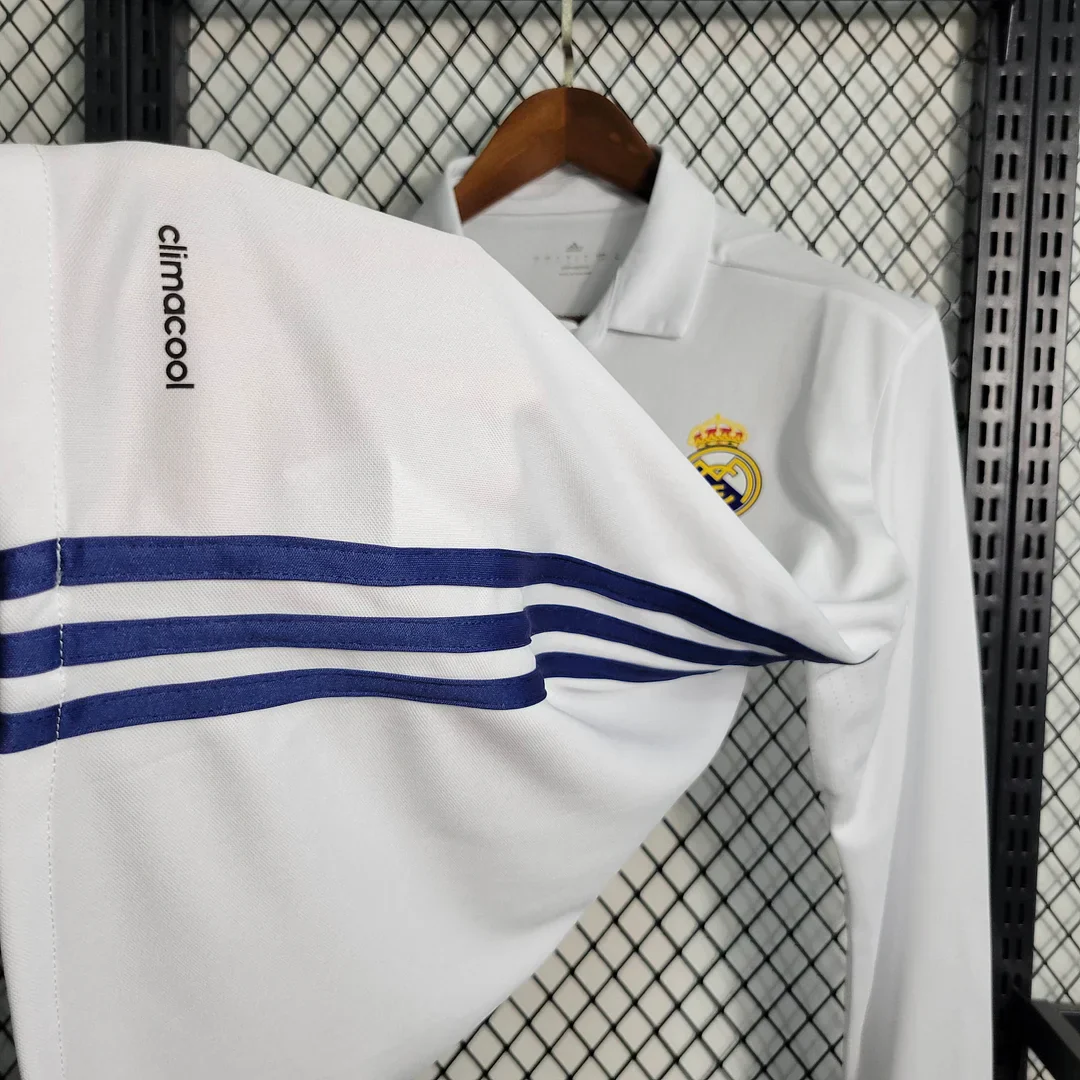 2016/2017 Retro Real Madrid Home Jersey Long Sleeve