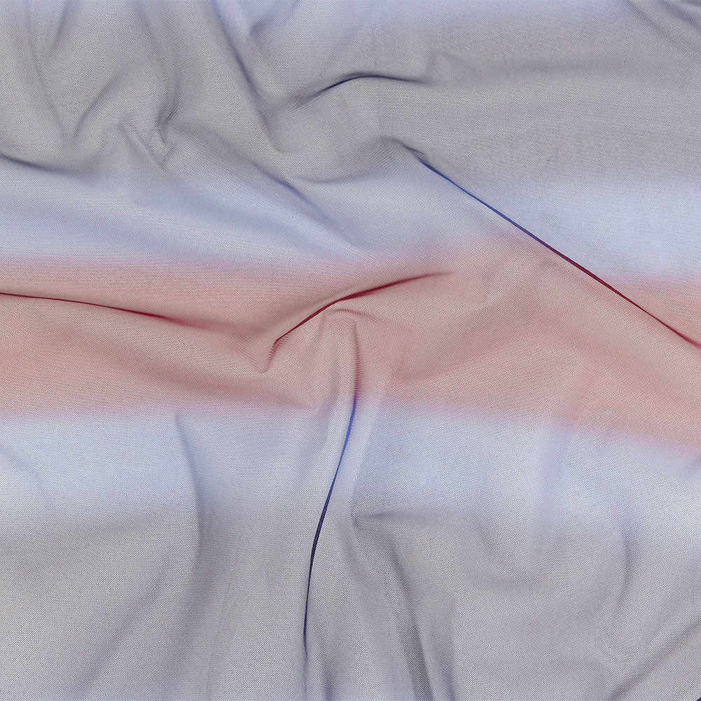 Ombre Stripes Shadow Tulle - Red, Mazarine Blue and Navy - Joann Fabrics