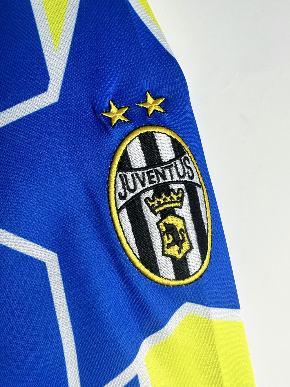 1997-1999 Retro Long Sleeve Juventus Away Football Shirt  1:1 Thai Quality
