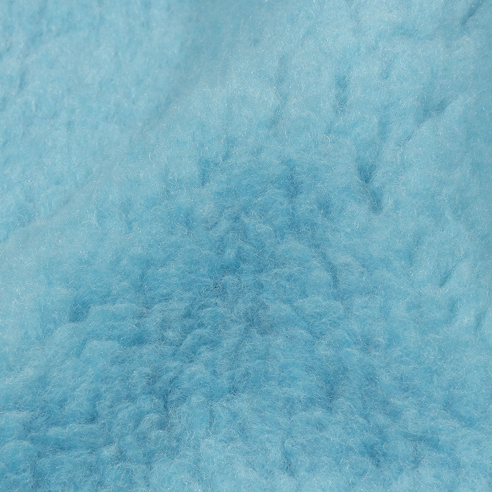Balenciaga Italian Baby Blue Faux Shearling with Knit Backing - Joann Fabrics