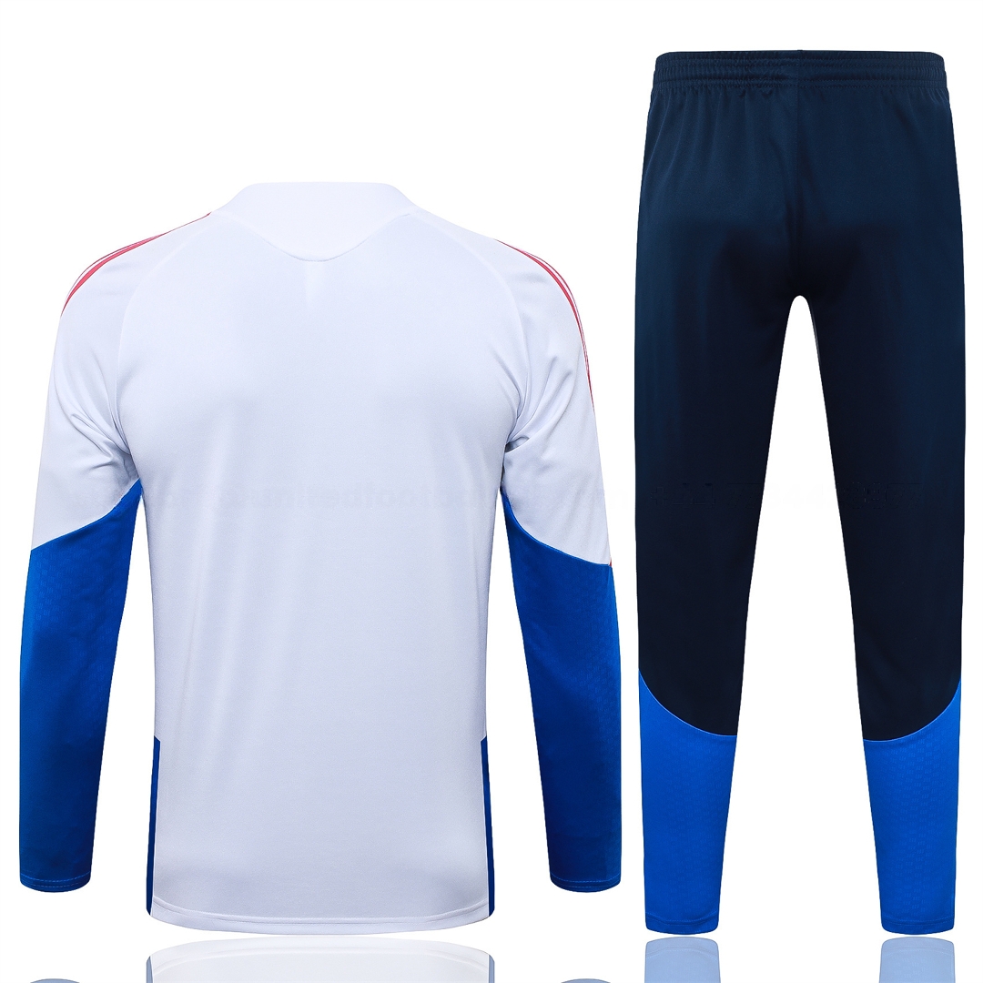 Colombia 2026 Long Sleeve Training Set - White Top & Black Pants - UnitedFutballJersey