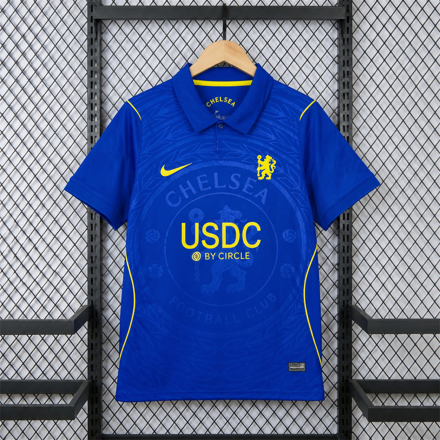 C.H.E.L.S.E.A 26-27 Home Jersey With USDC Sponsor - Fans Version - UnitedFutballJersey
