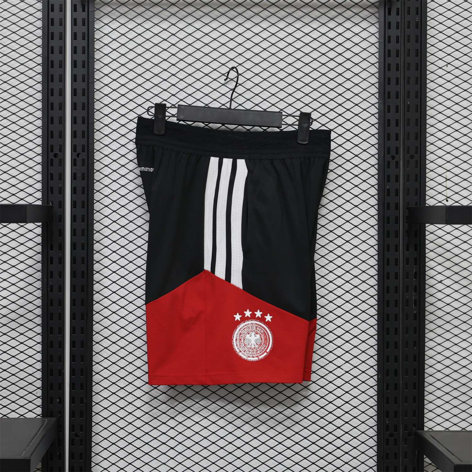 Germany 2026 Red Black Training Shorts - Player Version - UnitedFutballJersey