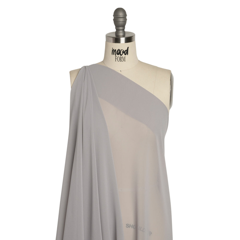 Polyester High-Multi Chiffon - Silver - Netta Collection by Mood - Joann Fabrics