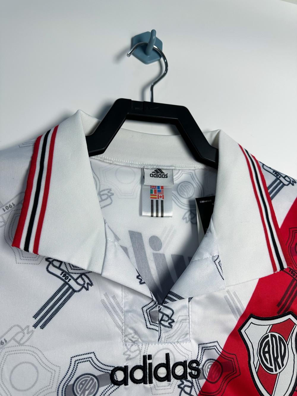 1996-1997 Retro River Plate Home Football Jersey 1:1 Thai Quality