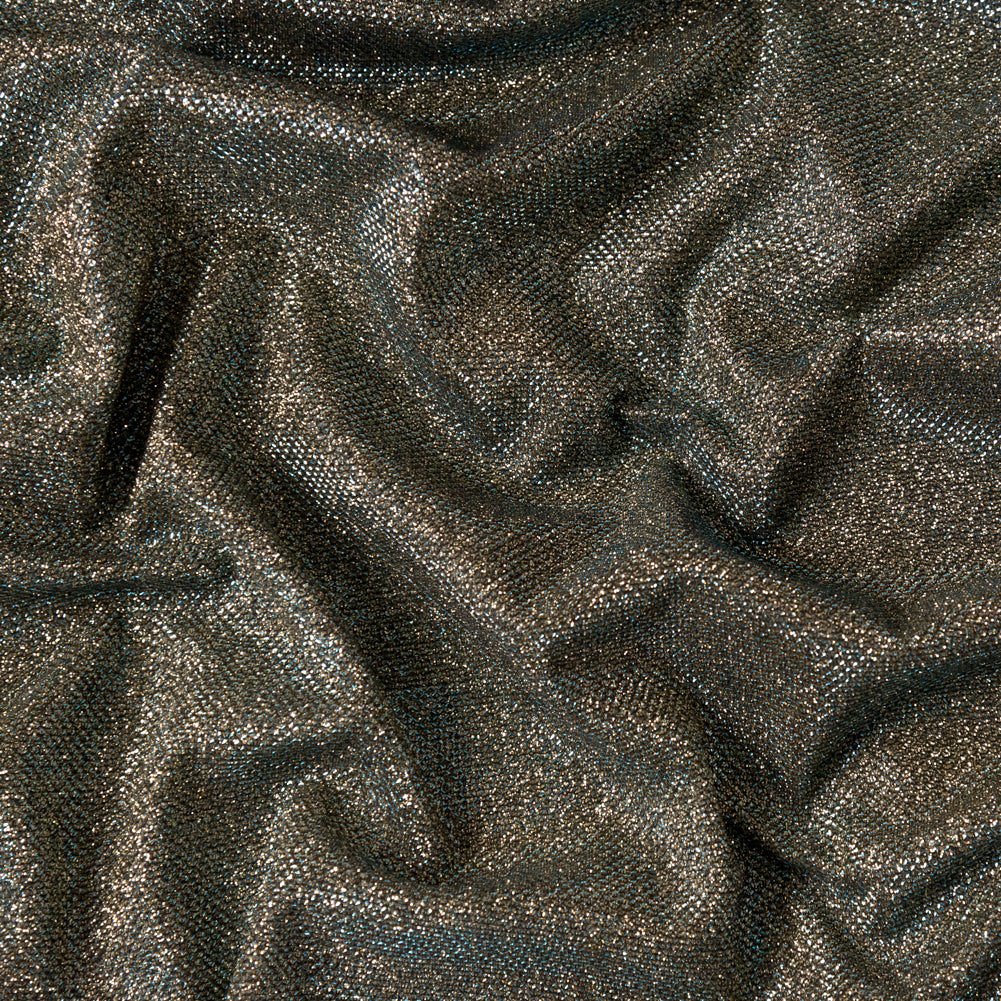 Two-Tone Galaxy Lame - Mermaid Green and Gold - Andromeda Collection - Joann Fabrics