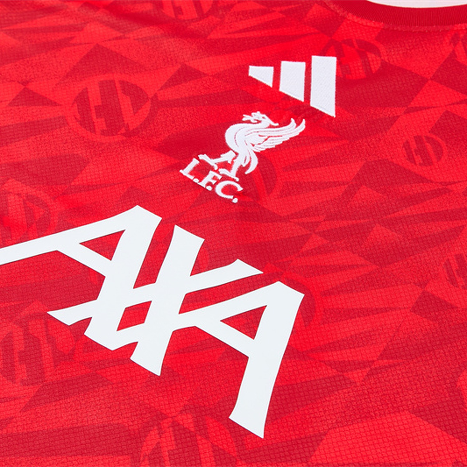 Liver.pool 26-27 Camouflage Kids Short-Sleeve Training Set - Red Top & Black Shorts - UnitedFutballJersey