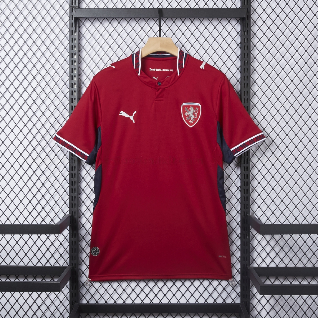Czech Republic 2026 Home Jersey - Fans Version - UnitedFutballJersey
