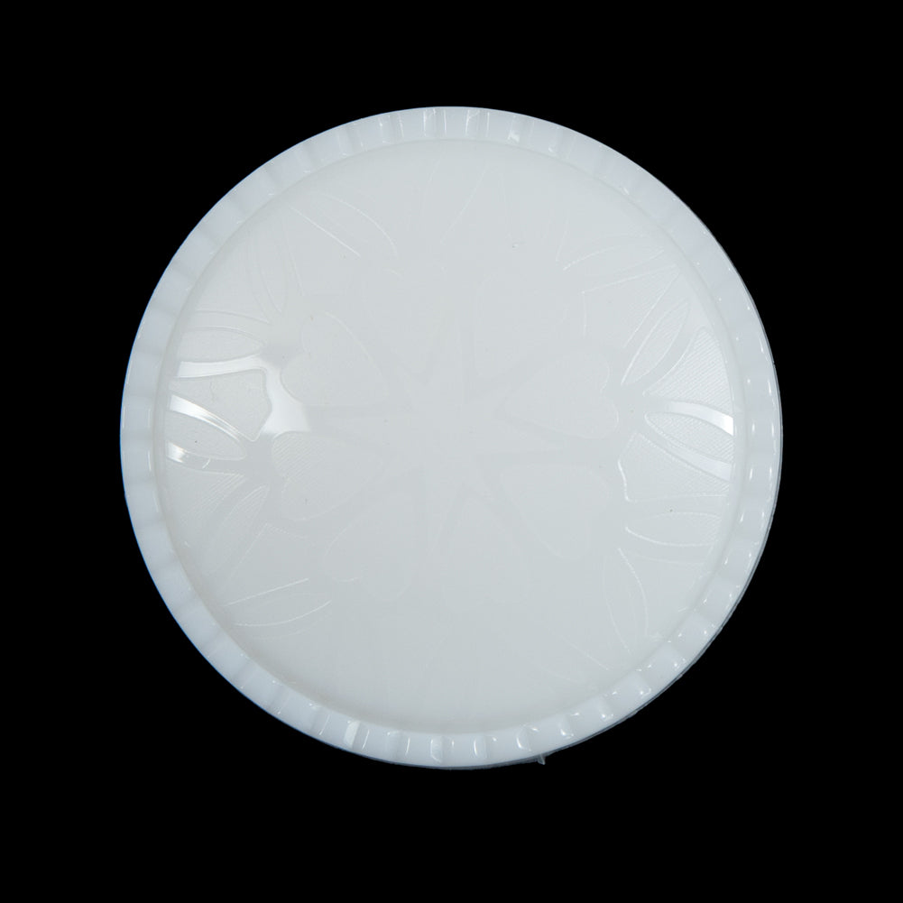 Italian White Shank Back Button with Etched Hearts - 48L/28mm - Joann Fabrics