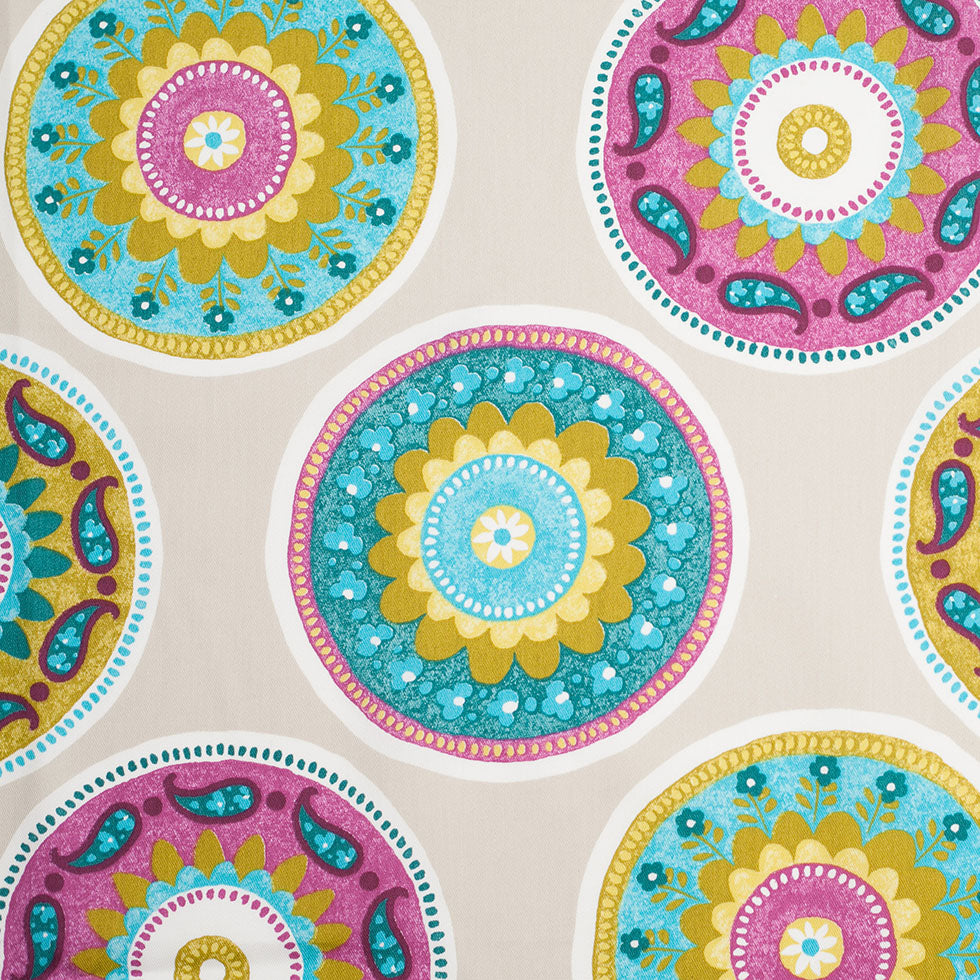 Spanish Beige Medallion Cotton-Polyester Print - Joann Fabrics