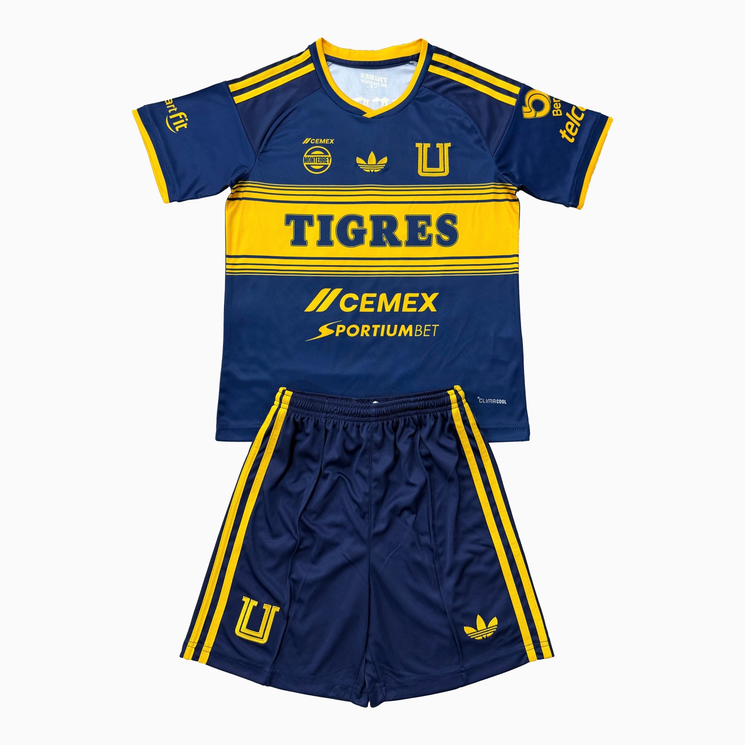 Tigres UANL 26-27 Away Men's Adult Jersey Set - Fans Version - UnitedFutballJersey