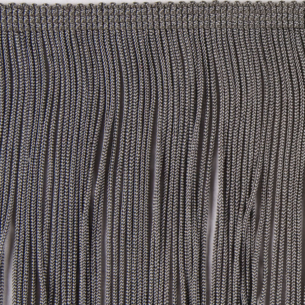 Pewter Chainette Fringe - 4