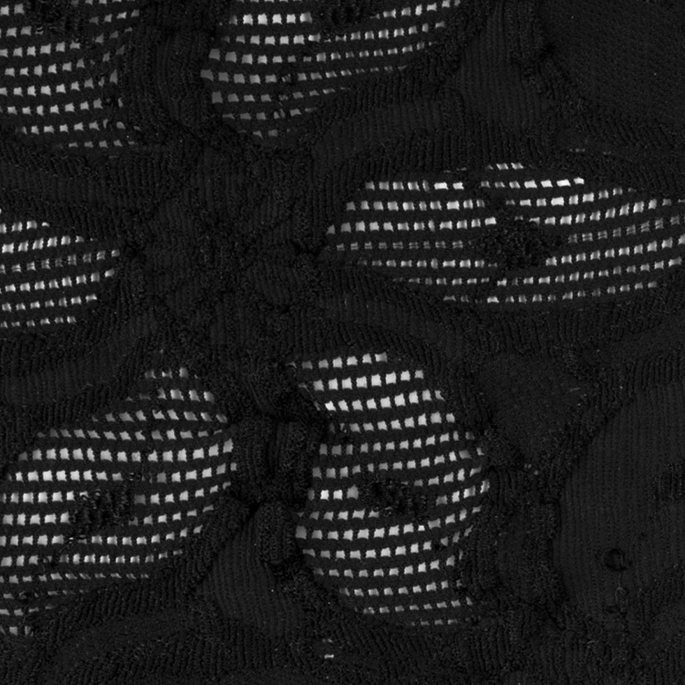 Black Polyester Blended Raschel Knit - Joann Fabrics