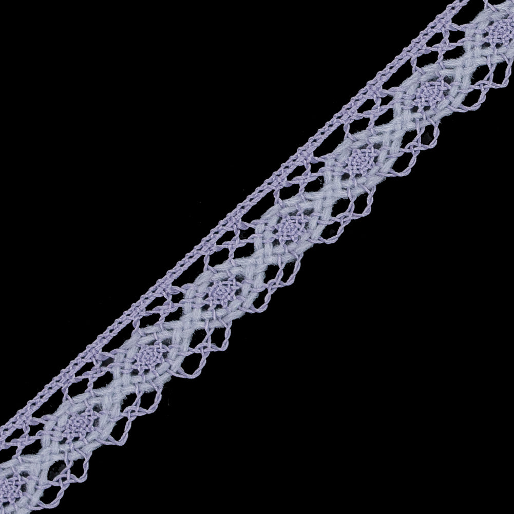 Lavender European Crochet Trim - 0.75