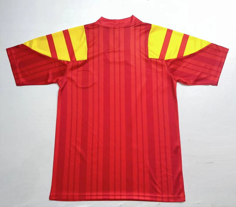 1992-1994 Retro Spain Home Soccer Shirt 1:1 Thai Quality