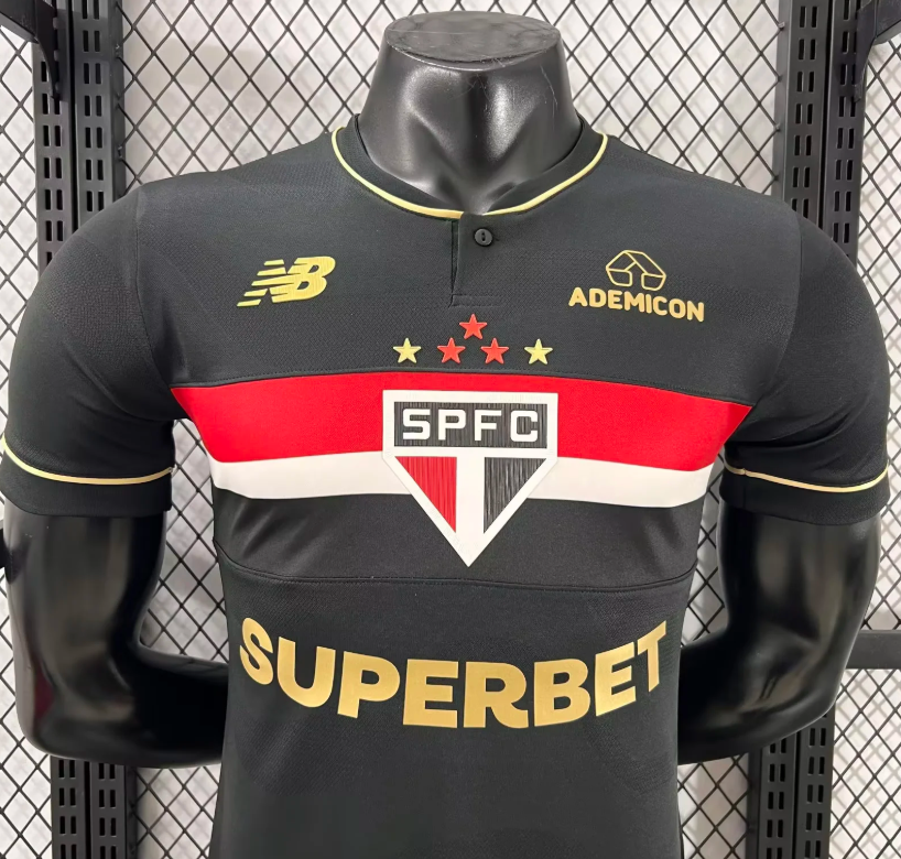2025/2026 Player Version São Paulo Away Football Jersey 1:1 Thai Quality