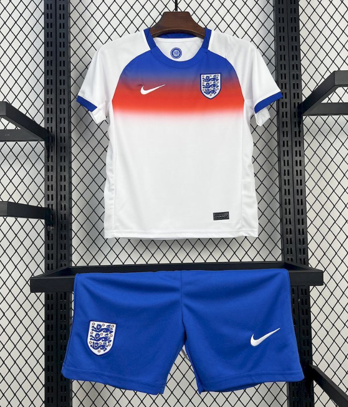2025/2026 England Home Football Jersey 1:1 Thai Quality Kids Size