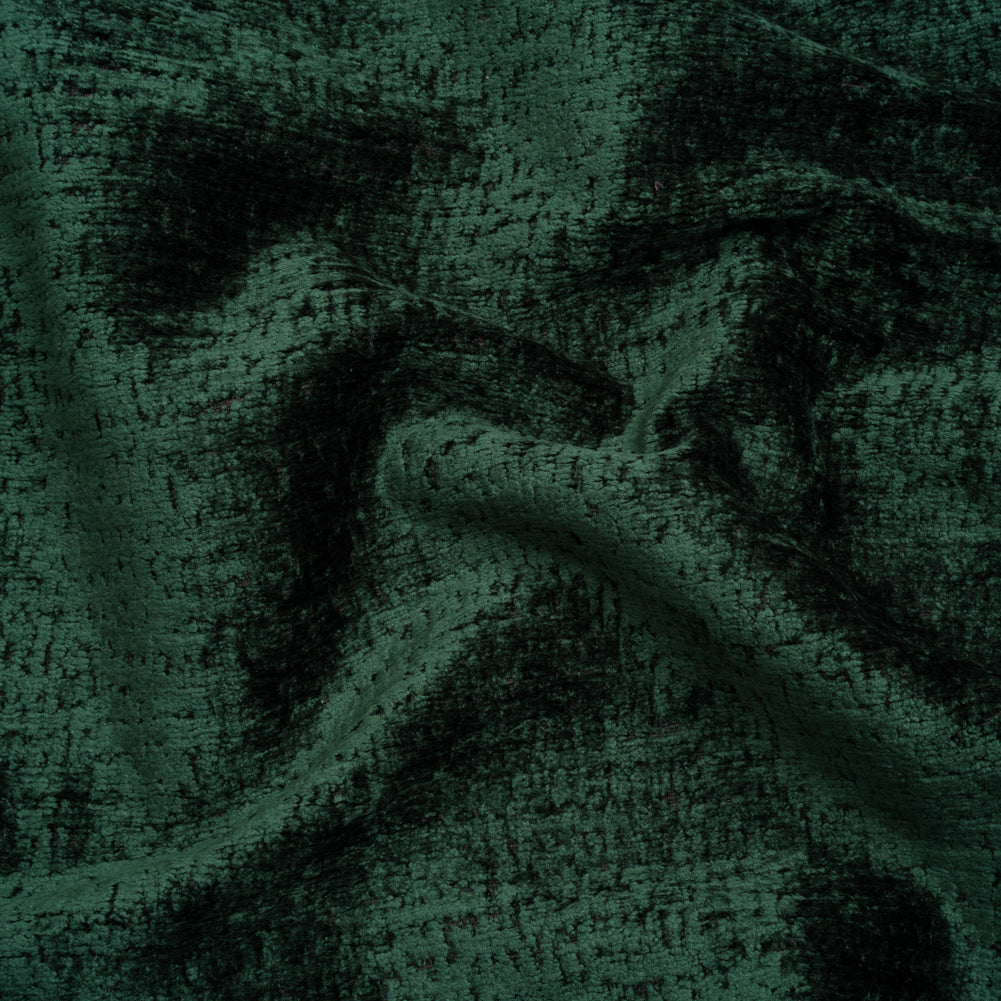 Textured Upholstery Chenille - Emerald - Odie Collection - Joann Fabrics