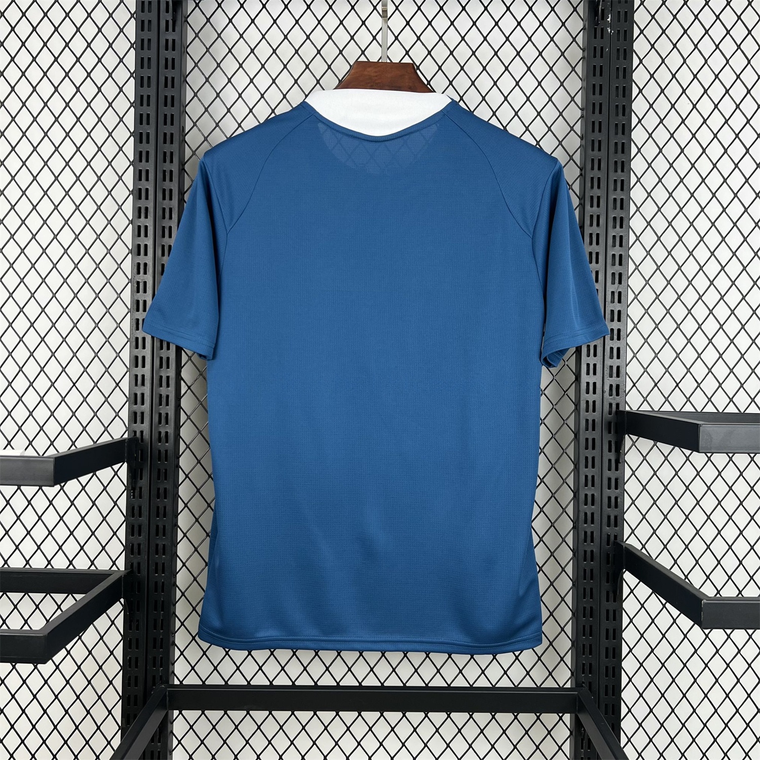 Portugal 2026 Muted Blue With Emerald Green Pre-Match Jersey - Fans Version - UnitedFutballJersey