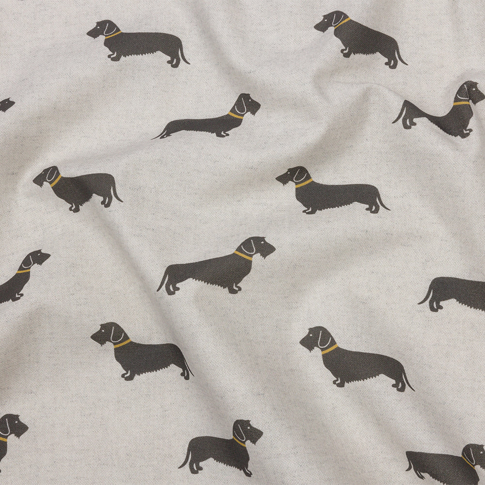 Cotton Canvas Print - Pebble Little Dogs - British Imported - Joann Fabrics