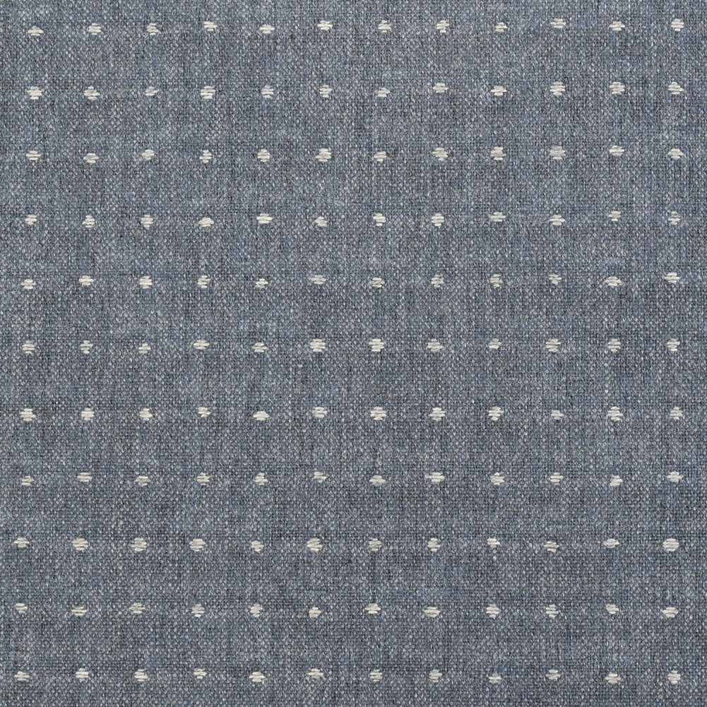 Lure Upholstery Woven by Sunbrella - Denim Blue Polka Dots - Joann Fabrics