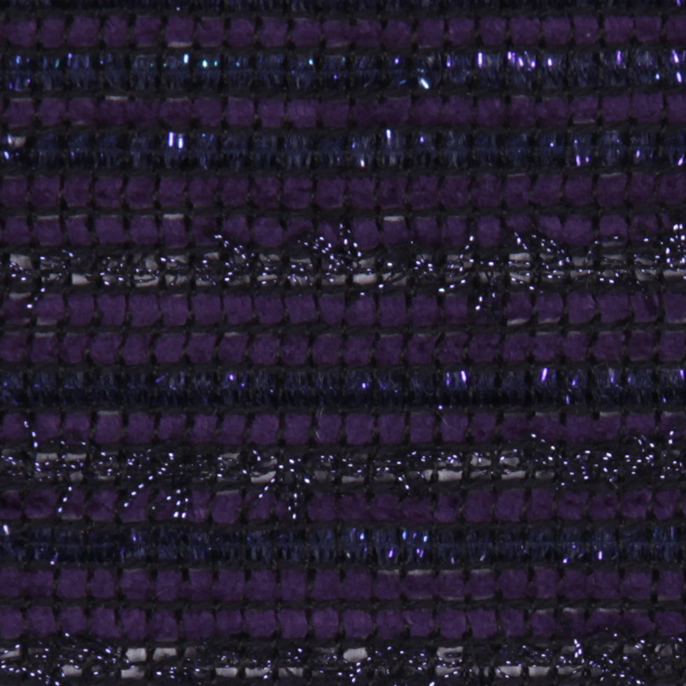 British Purple Metallic Striped Wool - Joann Fabrics
