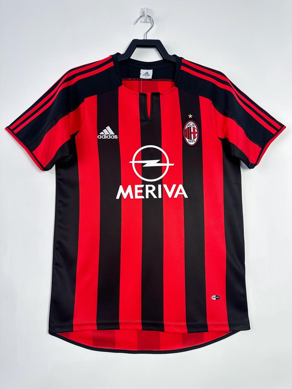 2003/2004 Retro AC Milan Home Football Shirt 1:1 Thai Quality