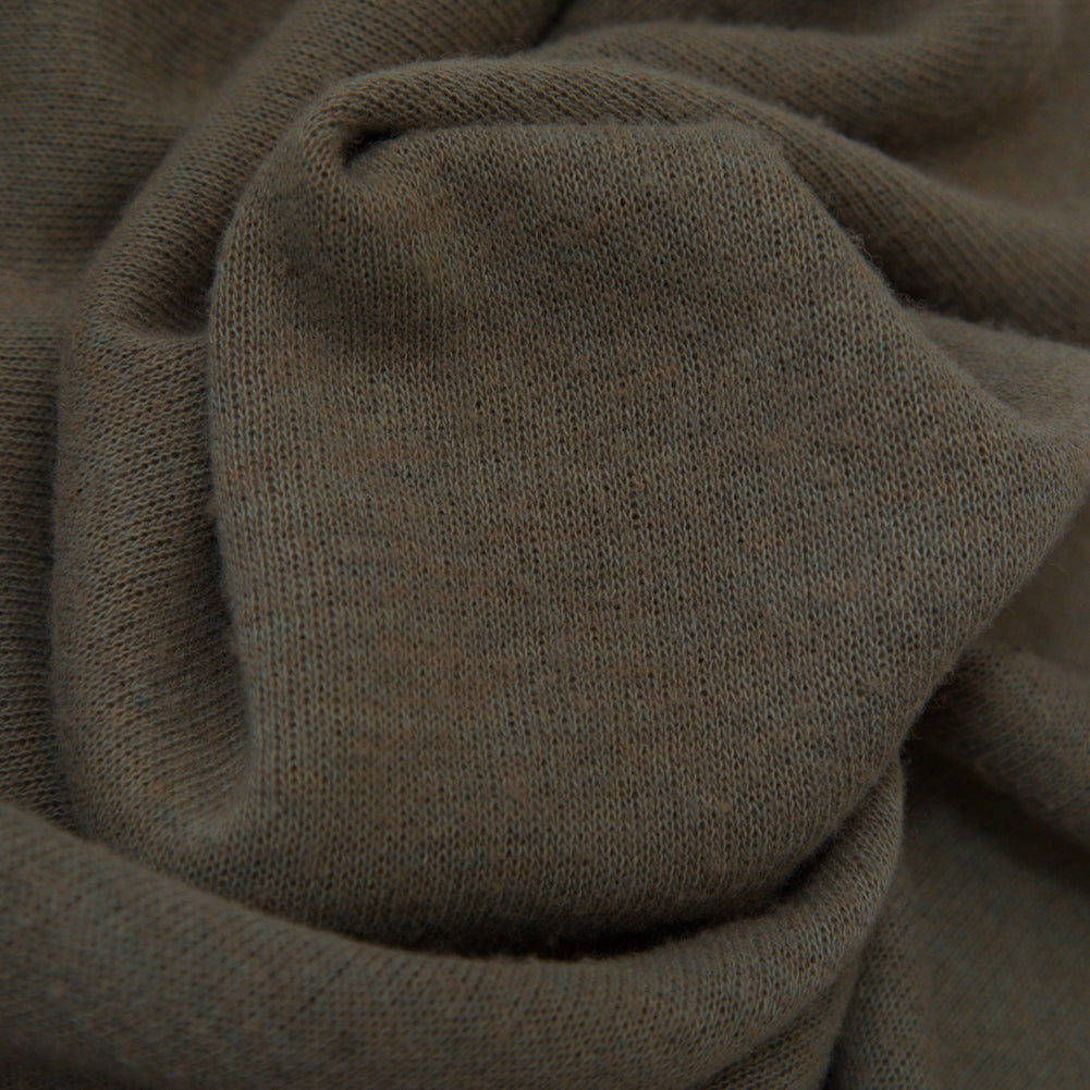 Italian Brindle and Coffee Liqueur Reversible Wool Double Knit - Joann Fabrics
