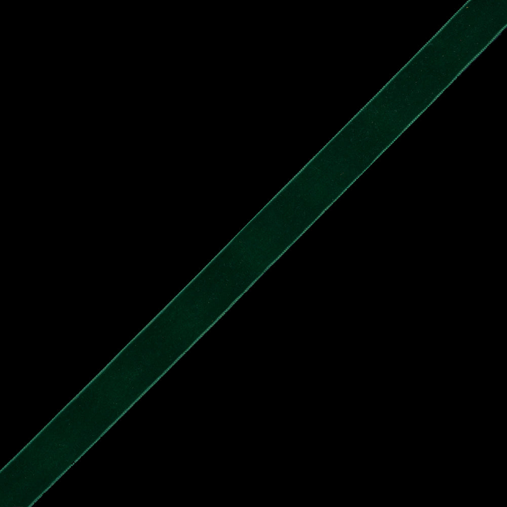 Single Faced Velvet Ribbon Made in Italy - 7/8