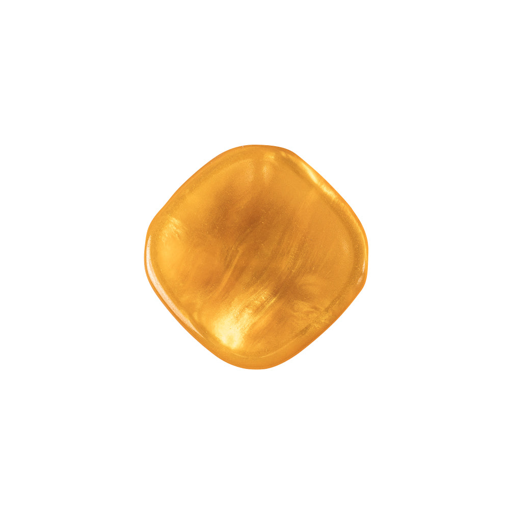 Golden Orange Iridescent Tunnel-Shank Back Button with Needle Channel - 32L/20mm - Joann Fabrics