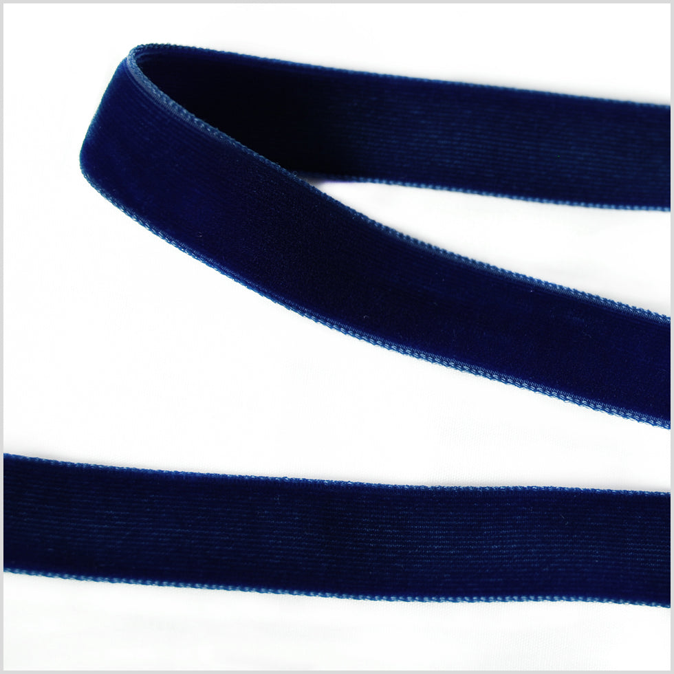 Double Faced Velvet Ribbon Made in Italy - 5/8