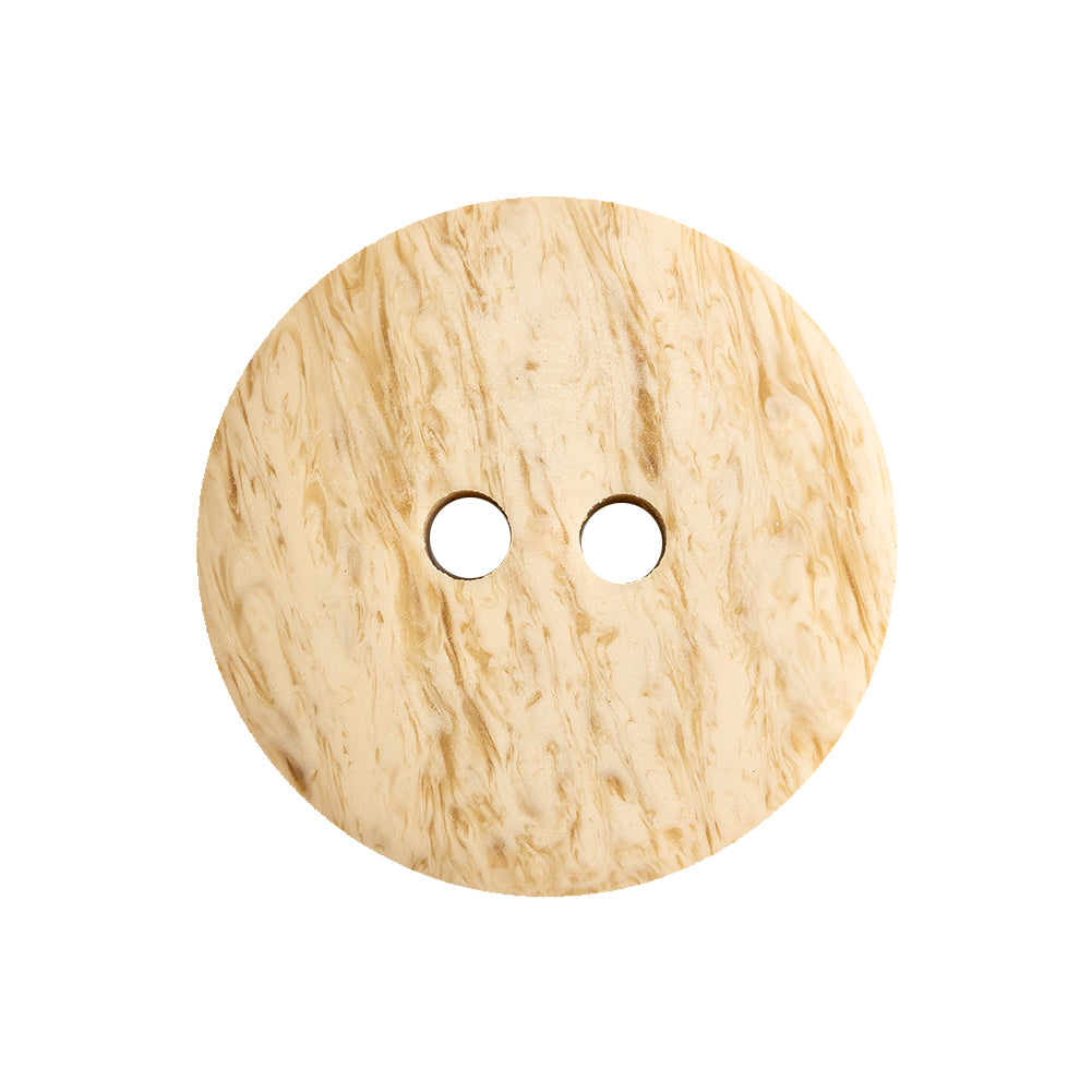 Tan and Toffee 2-Hole Low Convex Button - 40L/25.5mm - Joann Fabrics