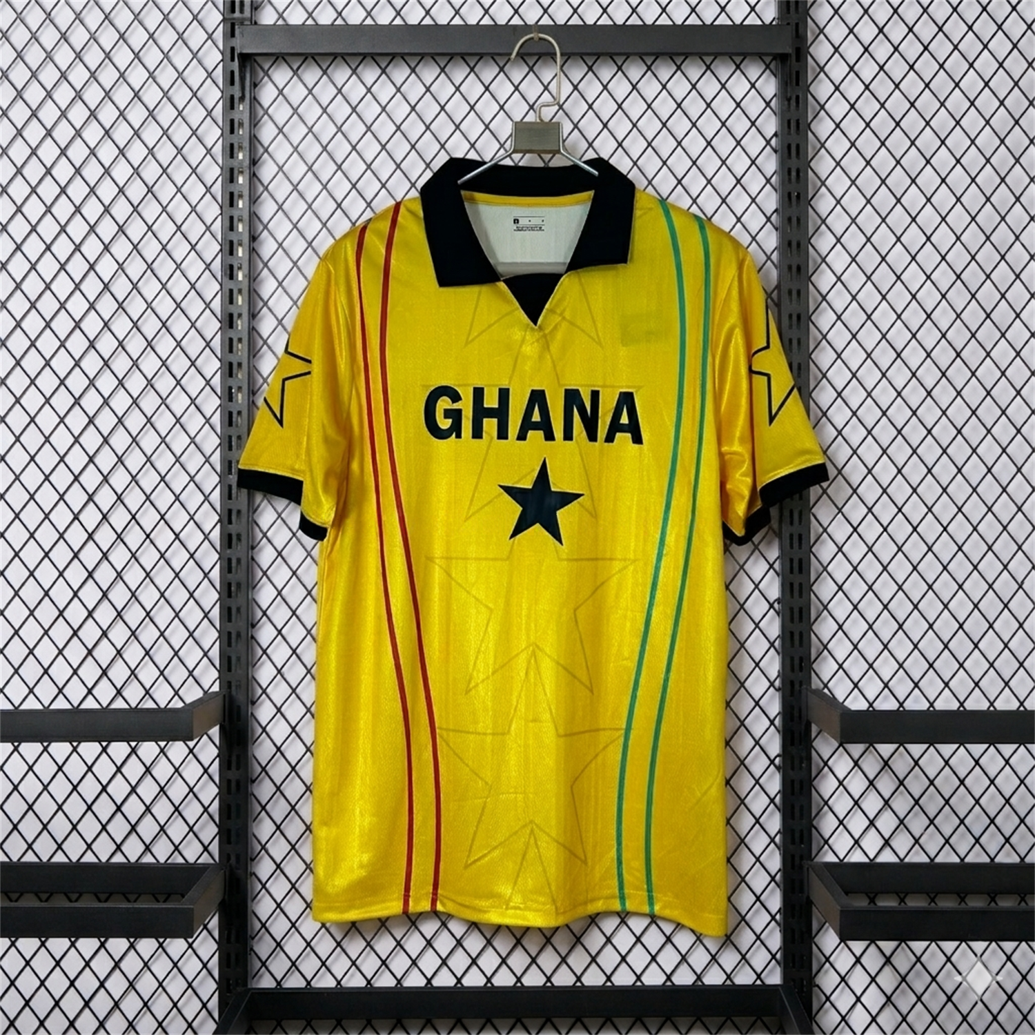 Ghana 2026 Black Star Yellow Special Jersey - Fans Version - UnitedFutballJersey