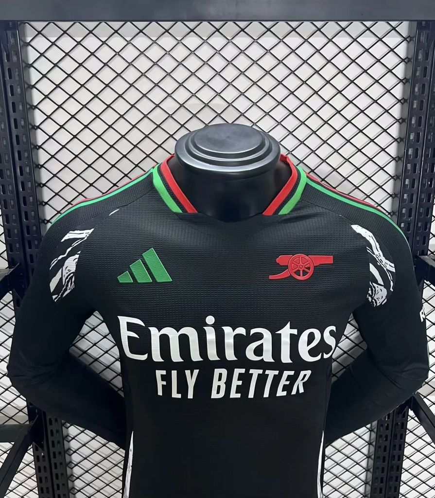 2024/2025 Long Sleeves Arsenal Away Player Version Football Shirt 1:1 Thai Quality