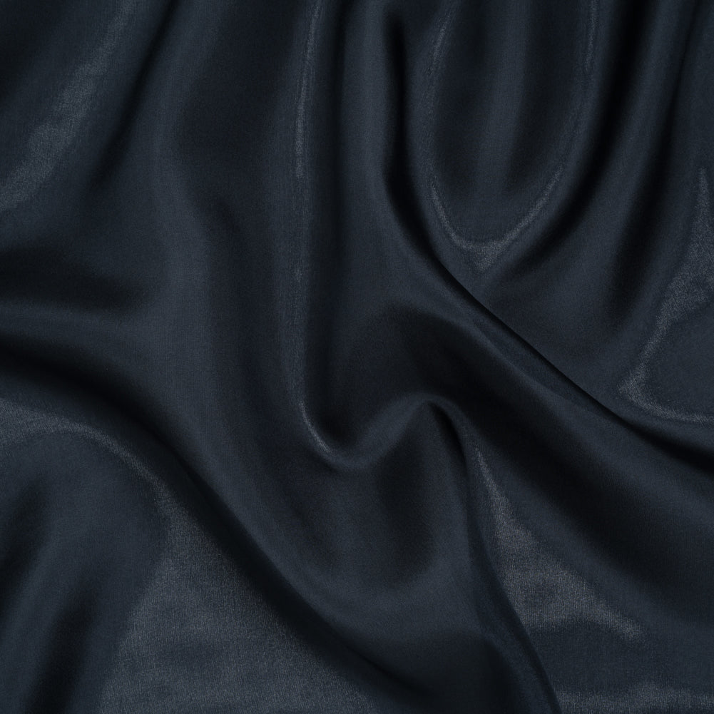 China Silk/Habotai - Navy Blue - Famous Australian Designer Deadstock - Joann Fabrics