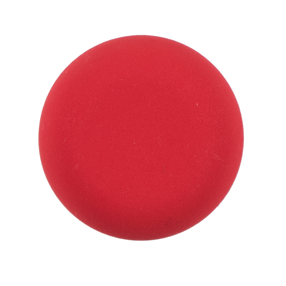 Italian Matte Flame Scarlet Domed Plastic Button - 44L/28mm - Joann Fabrics
