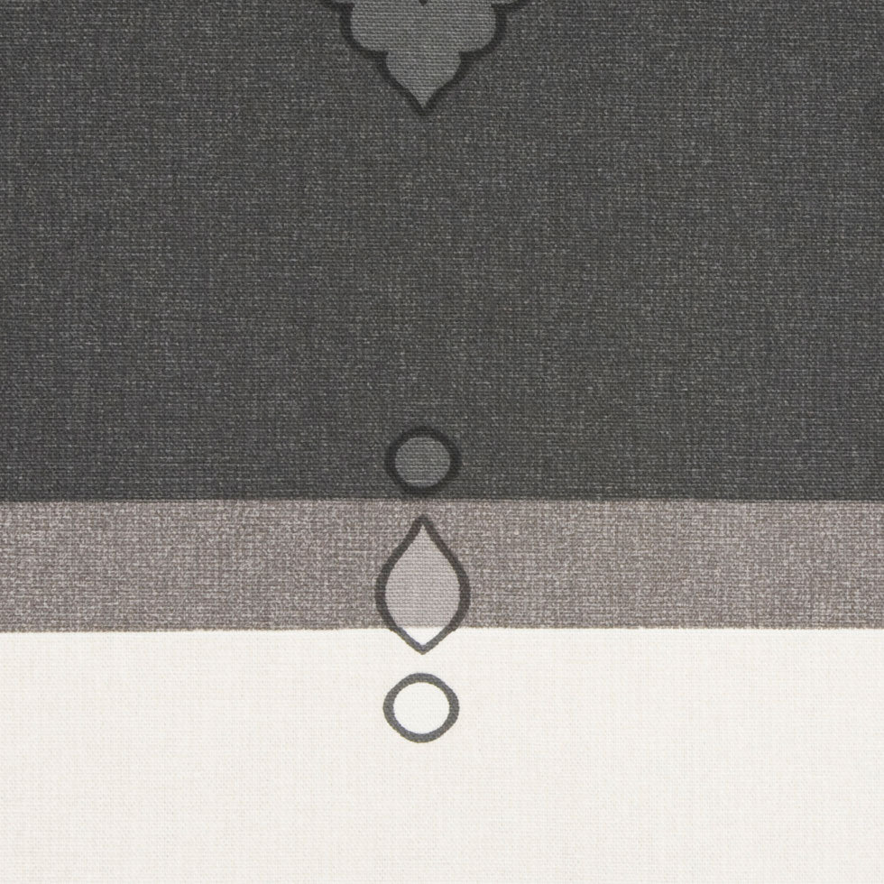 Black/Heather Gray/Cream Stripes Canvas - Joann Fabrics