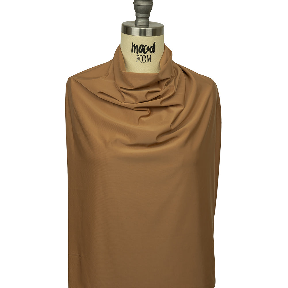 Famous Australian Designer Caramel Stretch Polyester Jersey - Joann Fabrics