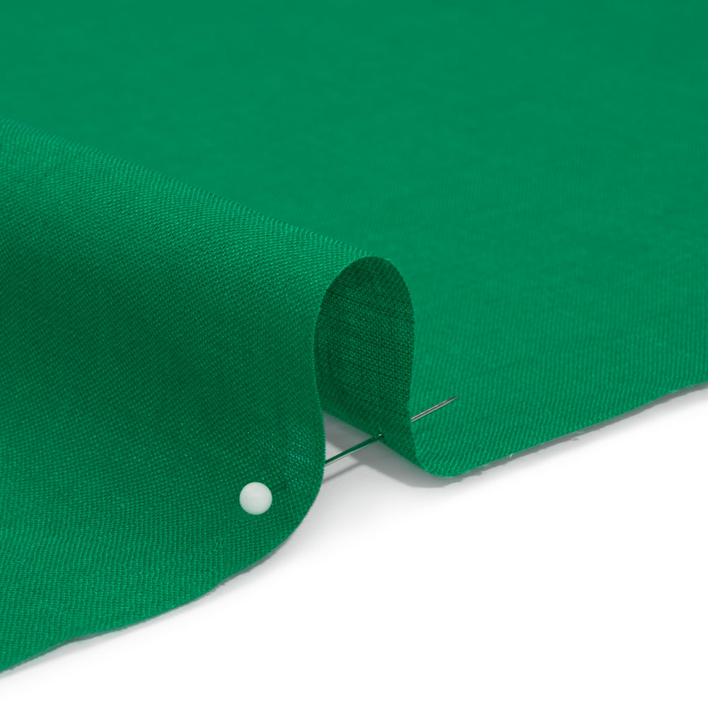 Famous Australian Designer Kelly Green Lightweight Linen Woven - Joann Fabrics