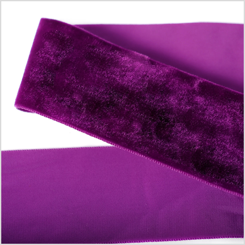 Single Faced Velvet Ribbon Made in Italy - 2