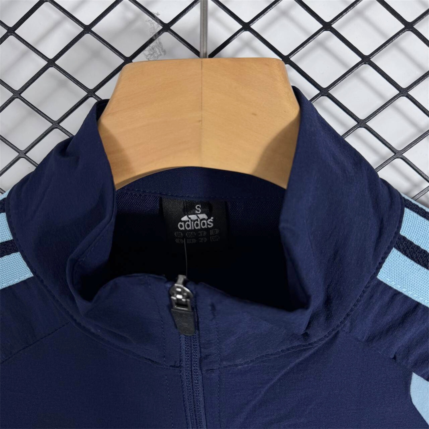 Argentina 2026 Windbreaker Training Set - Dark Blue Top and Pants - UnitedFutballJersey
