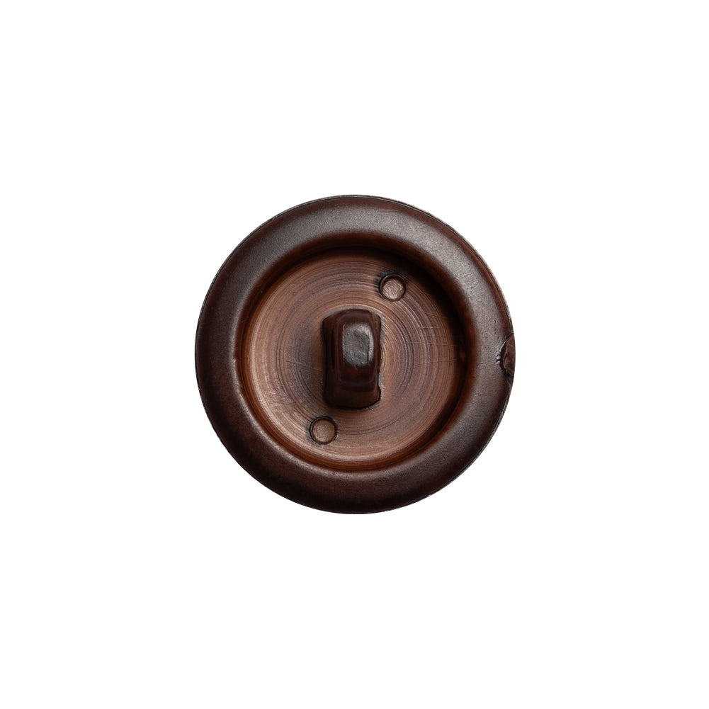 Half Dome Plastic Shank Back Button - Bordeaux Coat of Arms Embossed - 30L/19mm - Joann Fabrics