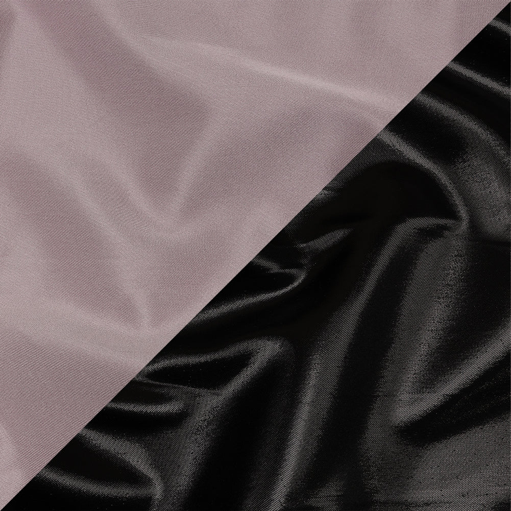 Olwyn Metallic Black and Dawn Pink Double Faced Luxury Mikado - Joann Fabrics