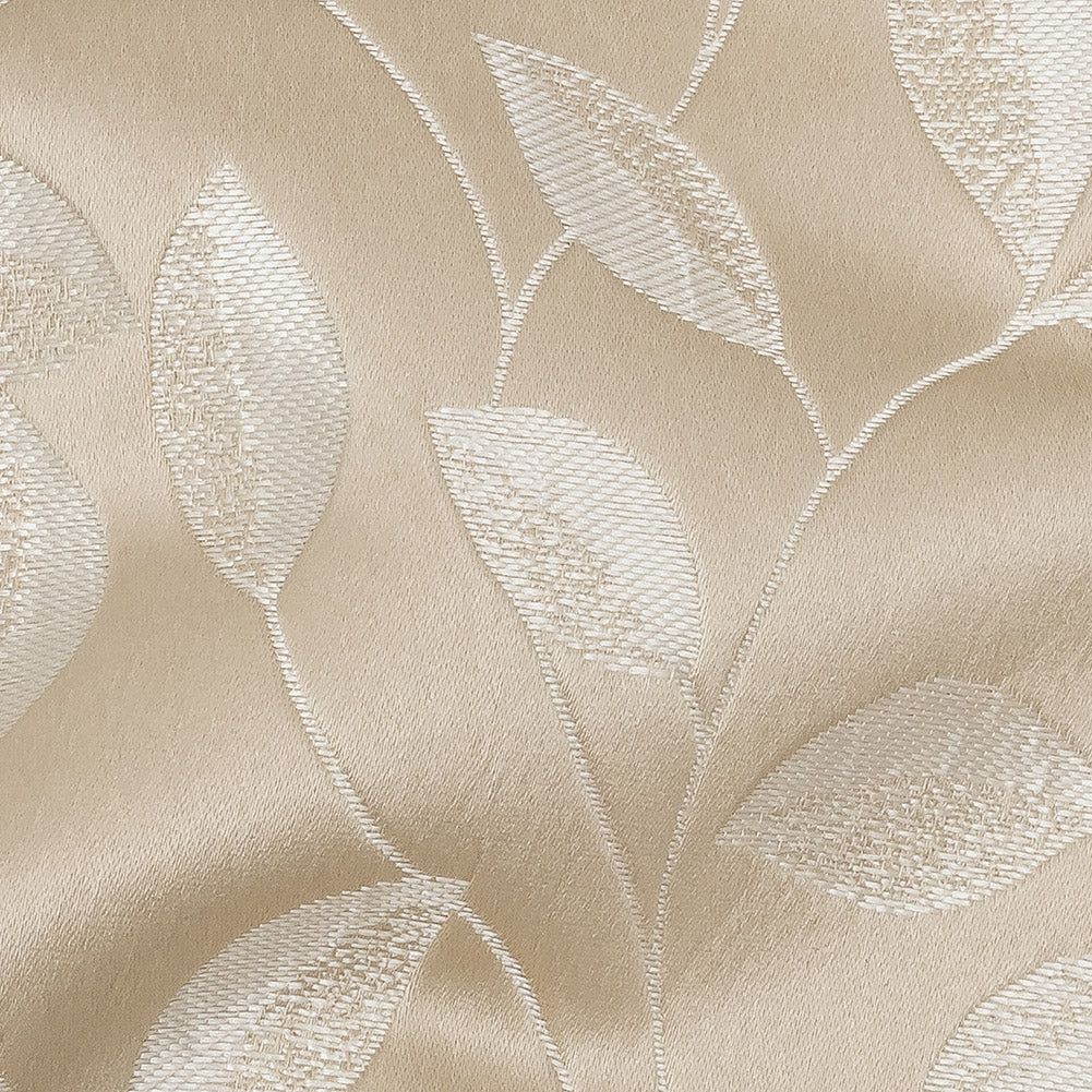 Satin-Faced Jacquard - Gold Foliage - British Imported - Joann Fabrics