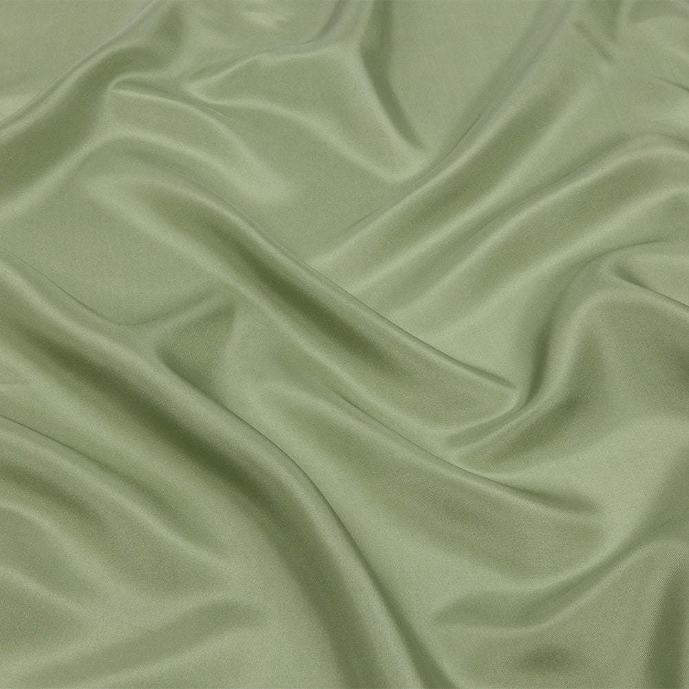 China Silk/Silk Habotai - Oil Green - Premium Collection - Joann Fabrics